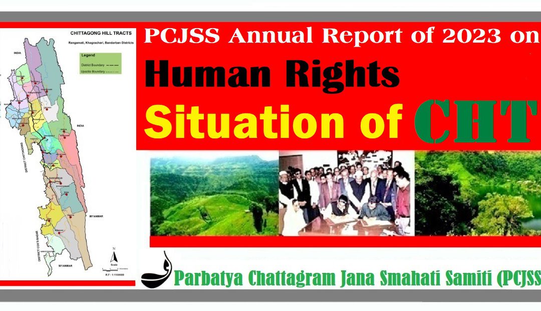 PCJSS Annual Report of 2023 on Human Rights Situation of CHT